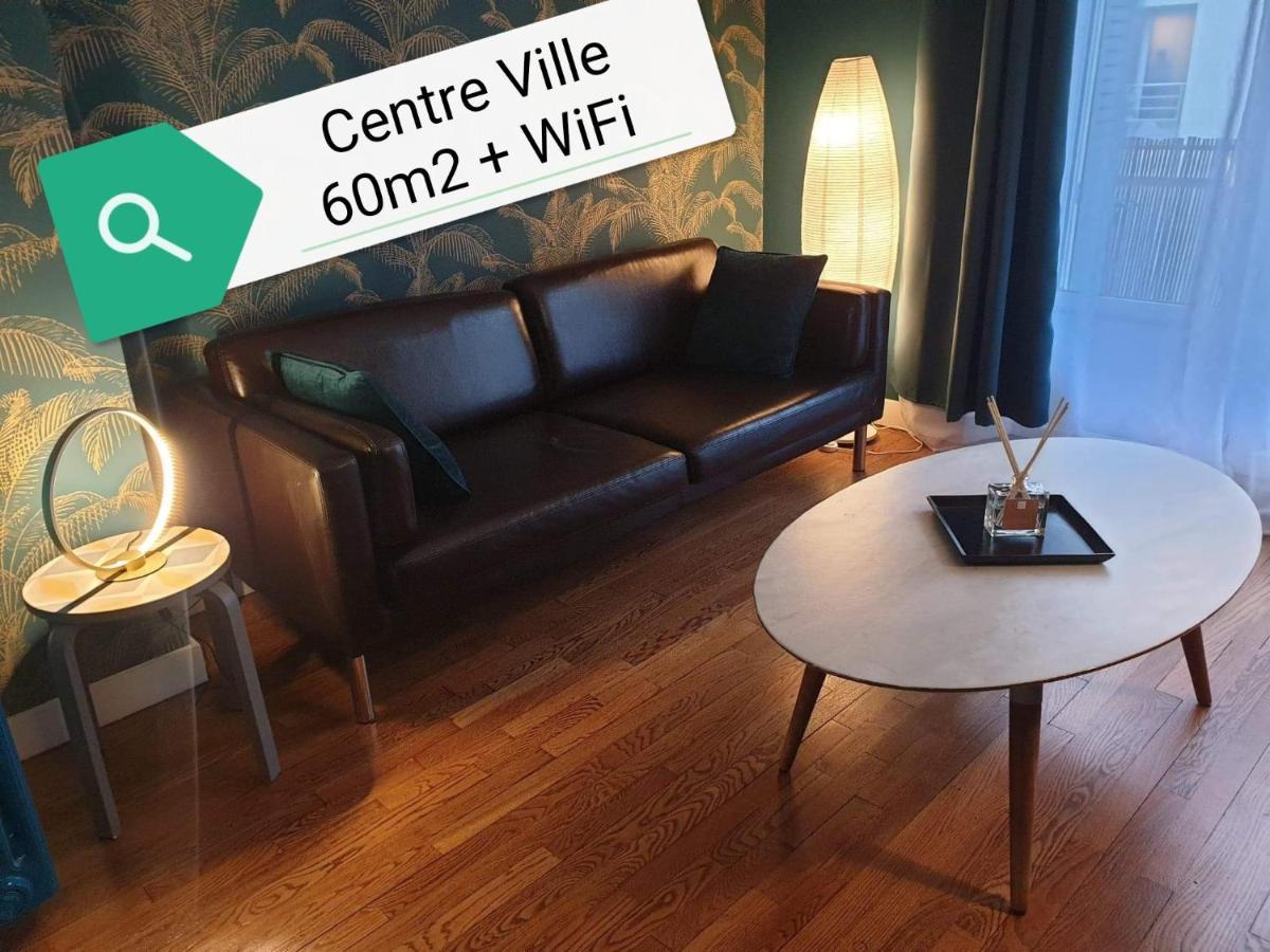 "Le Rollin Cosy" Lovely - Confort- Relax - Centre Ville - 6 Voyageurs Dijon Luaran gambar