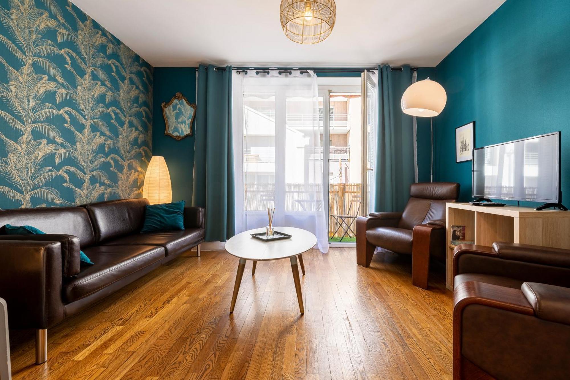 "Le Rollin Cosy" Lovely - Confort- Relax - Centre Ville - 6 Voyageurs Dijon Luaran gambar